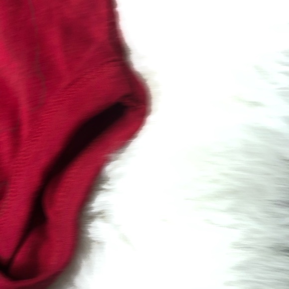 Christmas onesie footie button up pjs with deer. - Picture 9 of 15